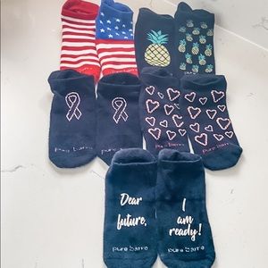 Barre Socks by Pure Barre x5️⃣.